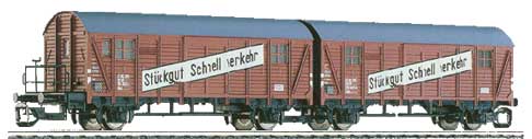Leig-Unit &quot;Stuckgut Schnell verkehr&quot;<br /><a href='images/pictures/Tillig/95229.jpg' target='_blank'>Full size image</a>